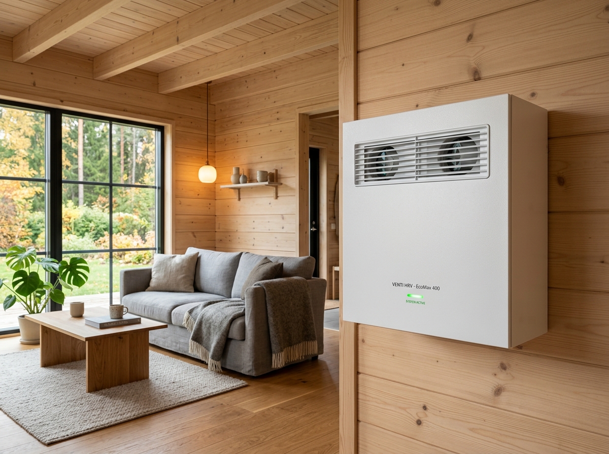 Ventilation et récupération d'air VRC