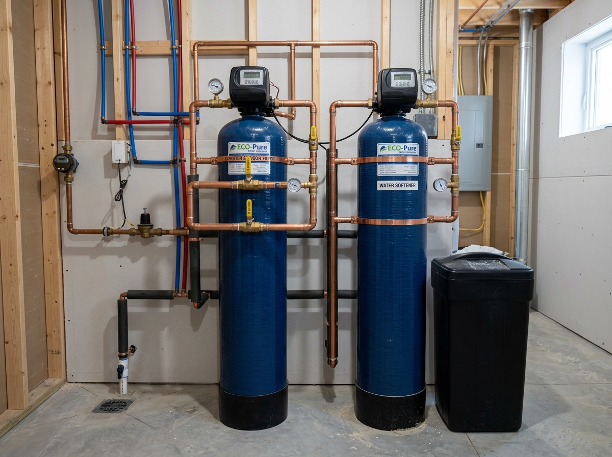 Filtration d'eau pour maison complète